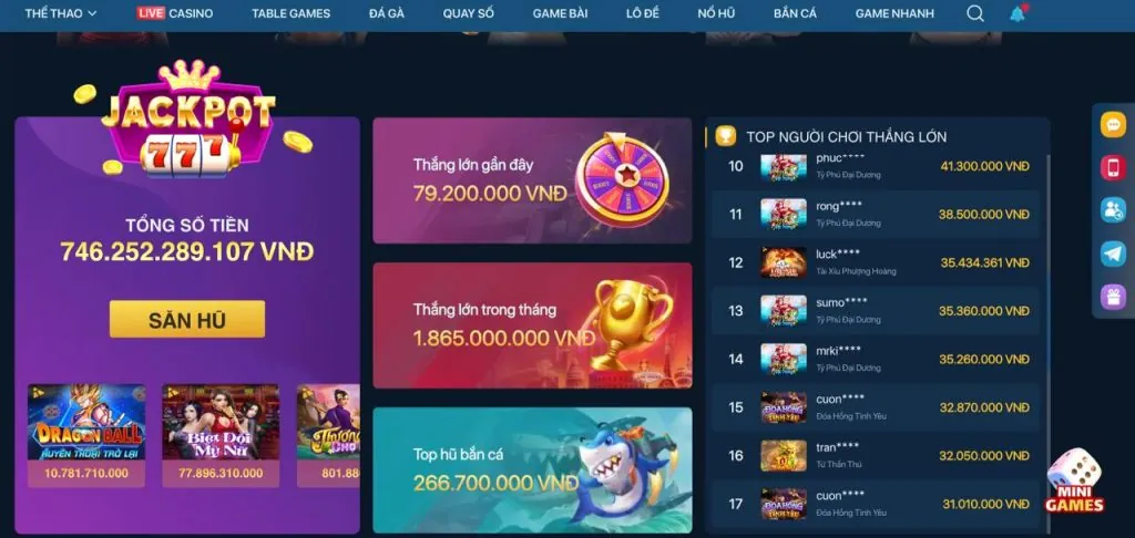 Trò chơi mới trên 32vin app